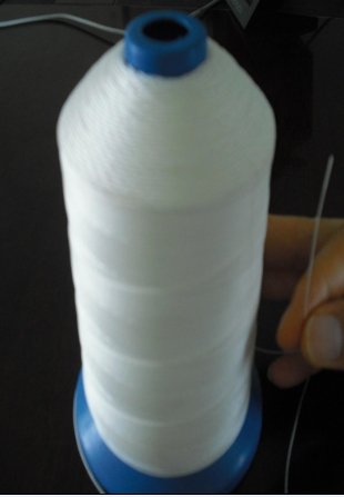 High Tenacity Bonded Nylon Sewing Thread Yarn For Sewing Shoes / Leather