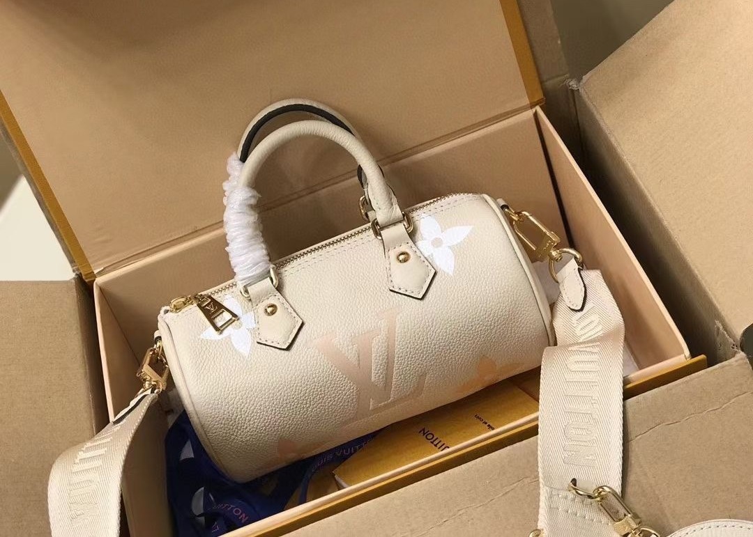 Empreinte Leather Luxury Cross Body Bag , Gradient Color Papillon BB Bag