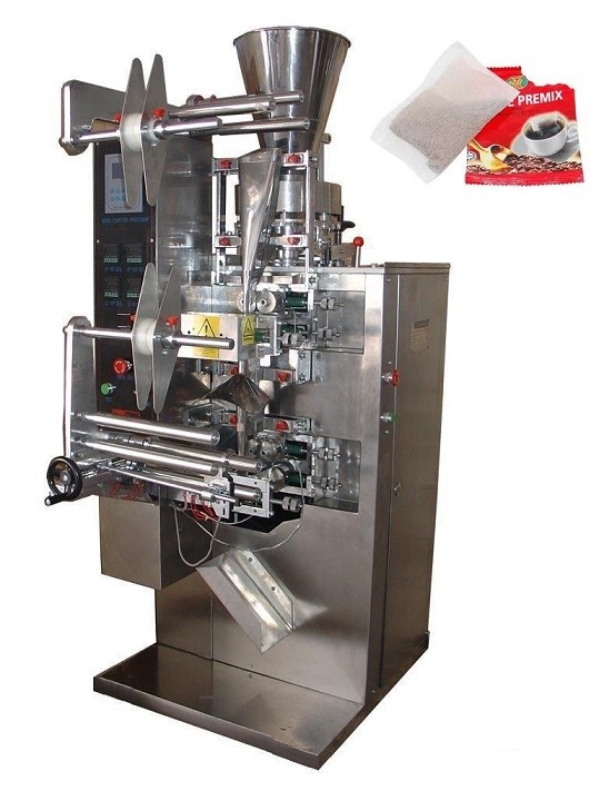 Tea Bag Packing Machine, Coffee Bag Packing Machine, Inner Bag + Outer Bag + Thread + Tag