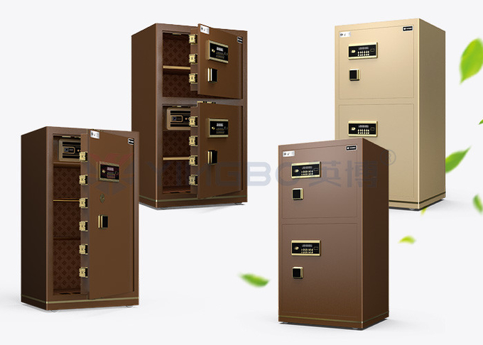Double Door Electronic Lock Office Safe Box Dual Alarm YB/N7-120D