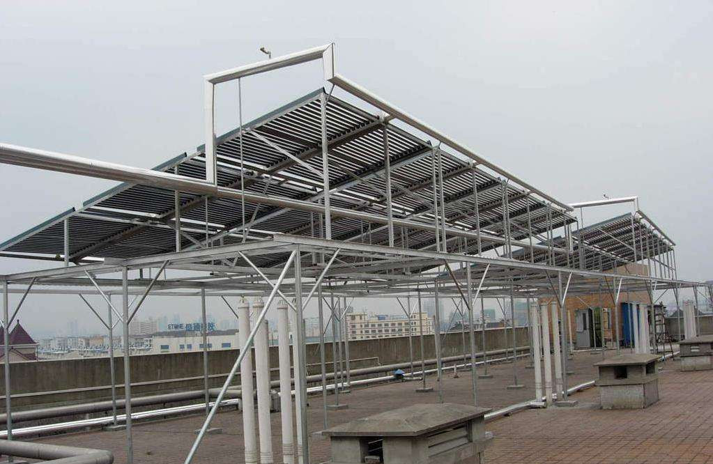 Eco Friendly Vacuum Tube Solar Collector , Evacuated Glass Tube Solar Collector