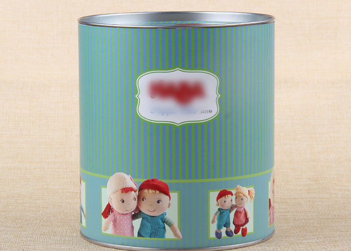 Dolls Paper Composite Can Packaging Custom Labeling Cardboard Tube Packaging
