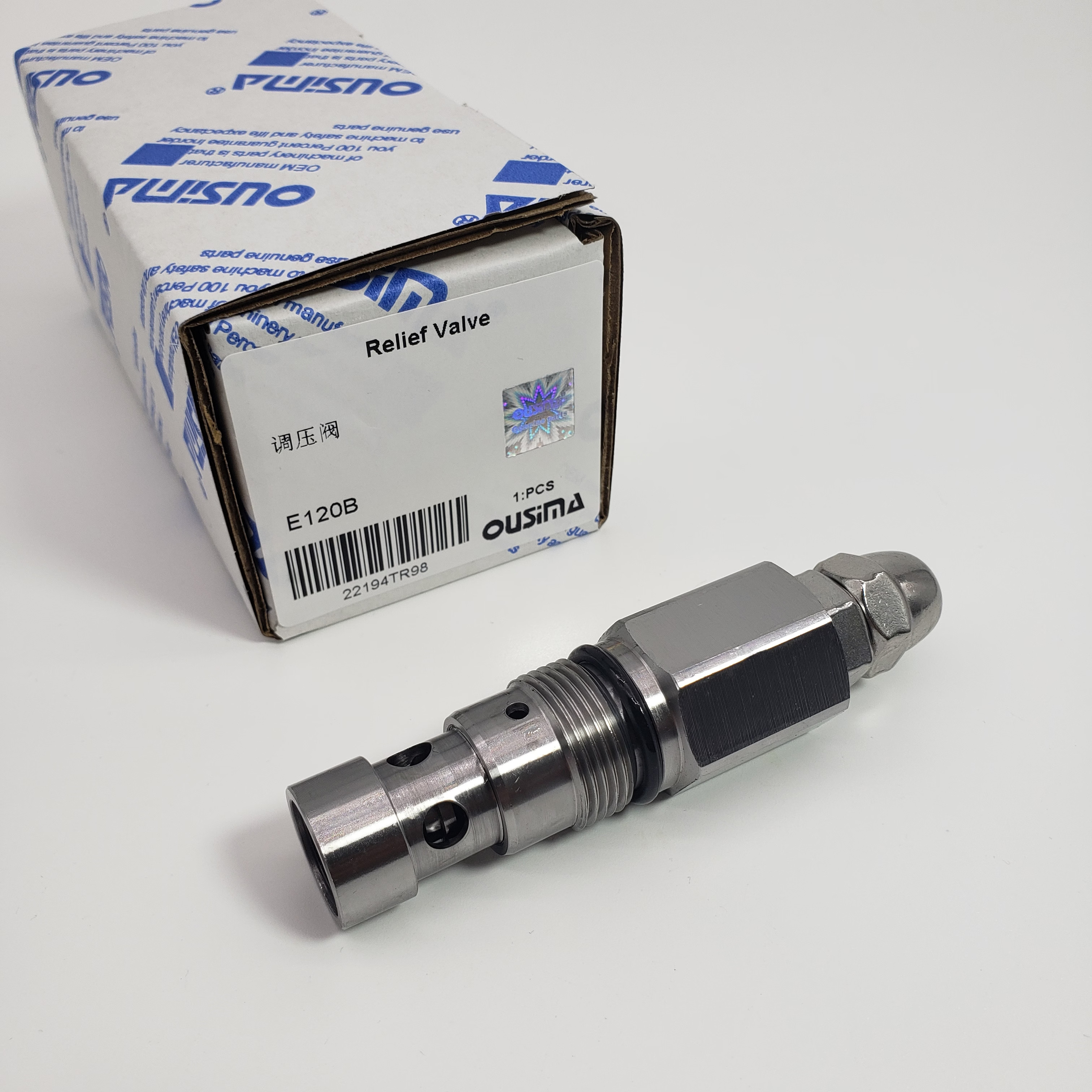 Hydraulic System Relief Valve For Excavator E120B