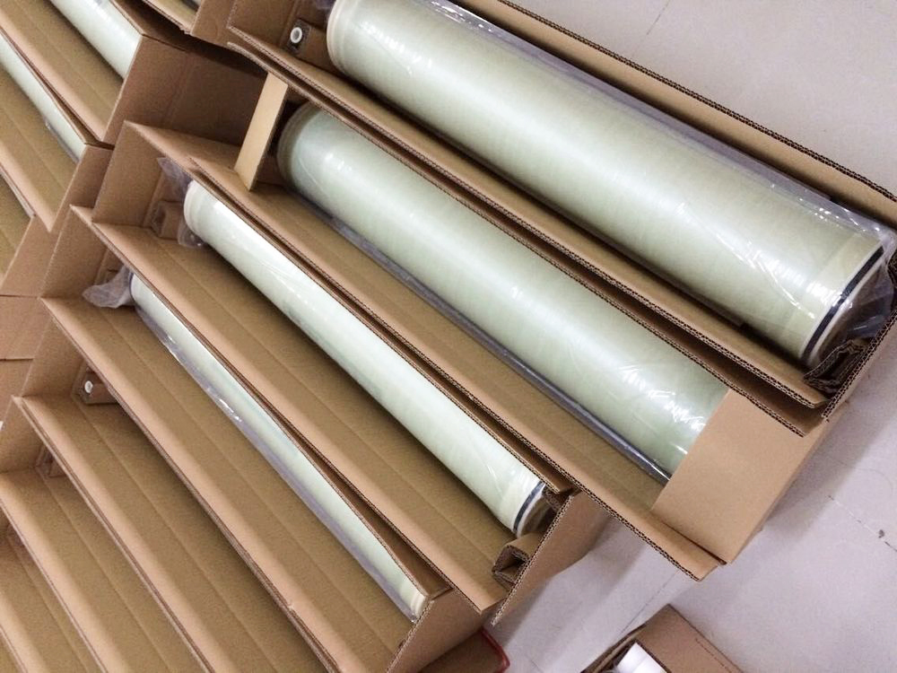 Brackish Water Industrial RO Membrane Element 8040 Max Working Pressure 600psi