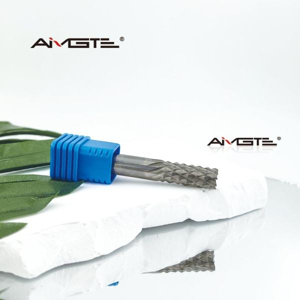 3 4 6 Flute Carbide Corn Cob Roughing End Mill PCB Milling Cutter for Fiberglass Bakelite Circuit Board Engraving