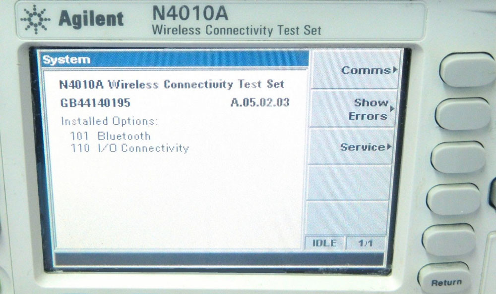 Keysight Agilent N4010A Universal Wireless Connectivity Test Set