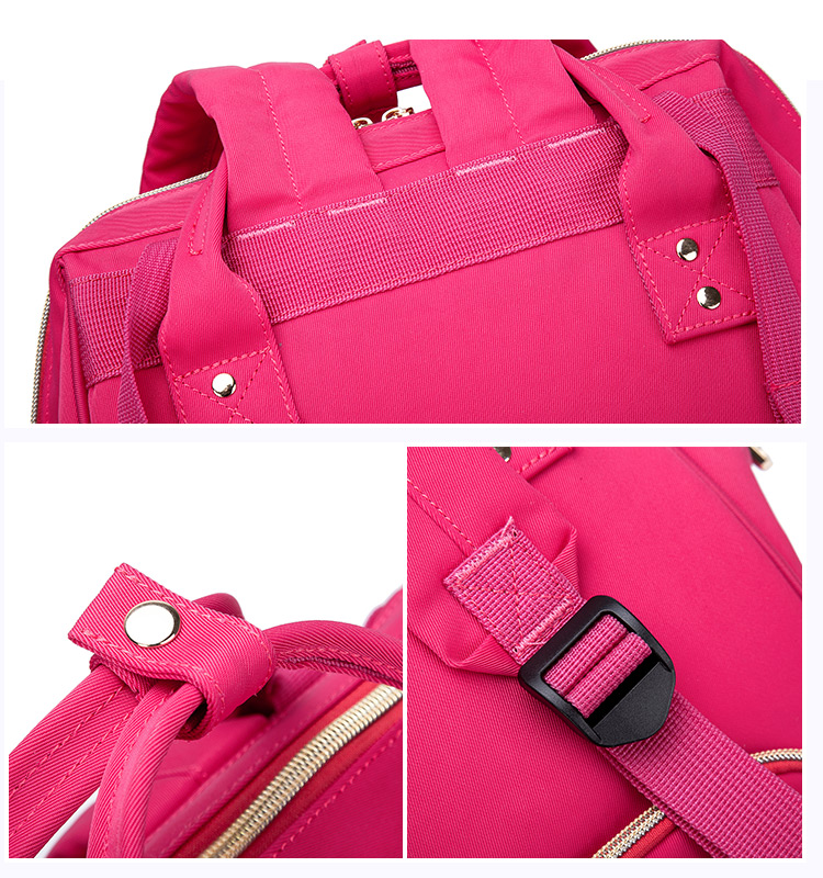 Multifunctional Adventure Diaper Bag Backpack With USB D Buckle Trailer Design