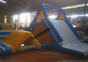 Buy cheap 0.9mm PVC Tarpaulin Large floating Inflatable Water park aqua Park for sea or lake product