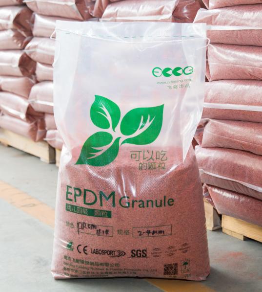 Floor Rubber Mulch Playground Park Surface Melos Epdm Granules