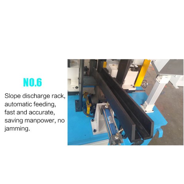 High Precision 60AC Vertical Pneumatic Double Head Rod Chamfering Machine