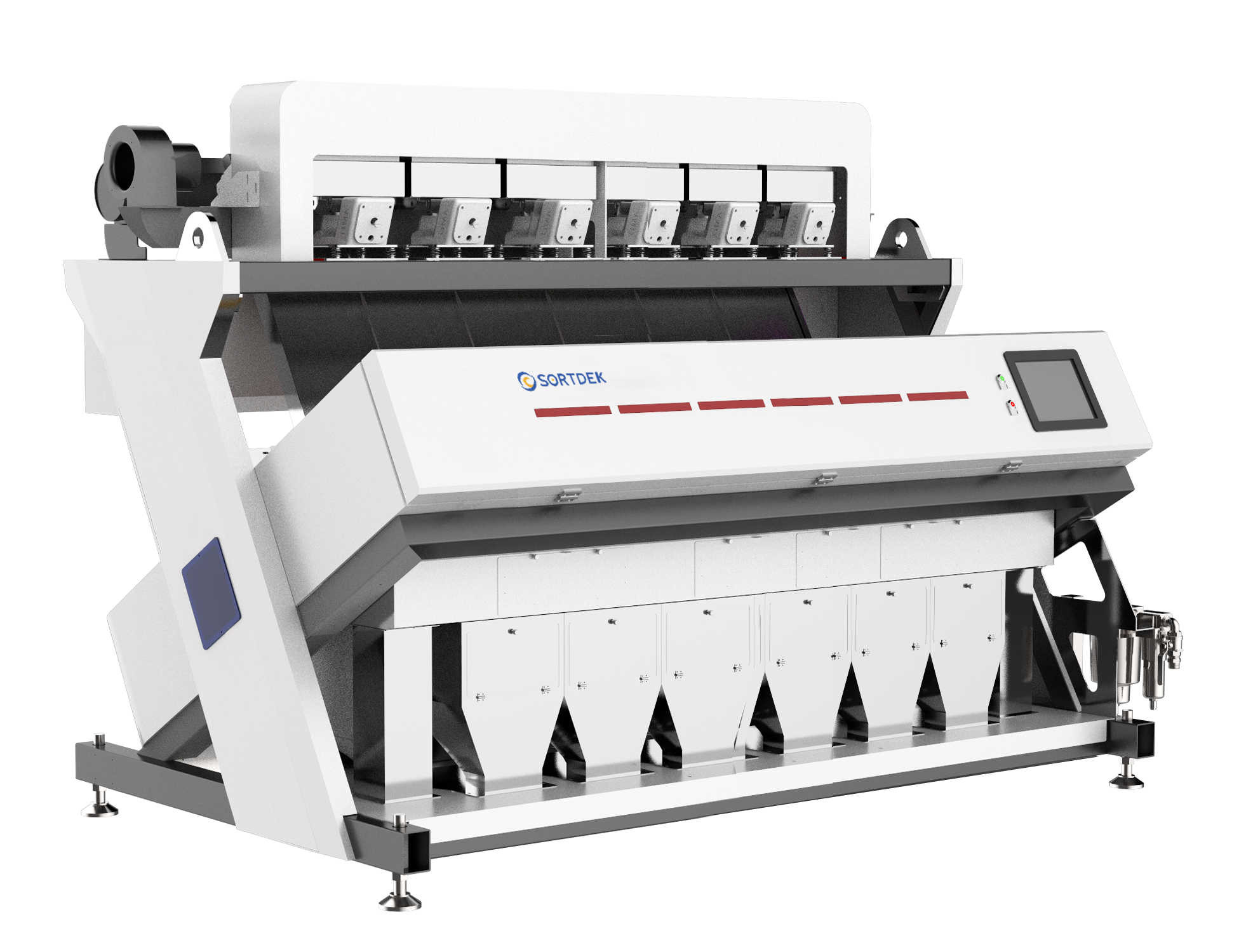 Sortdek Grain Pulses Color Sorter A6 With 384 Ejectors