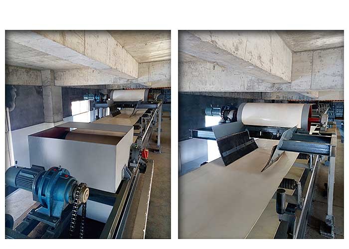 Double Driving Reversible Belt Conveyor High Speed With Impact Idlers