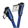 Buy cheap L Shape RoHs Right Angle Charging Cable Android USB Charging Cable from wholesalers