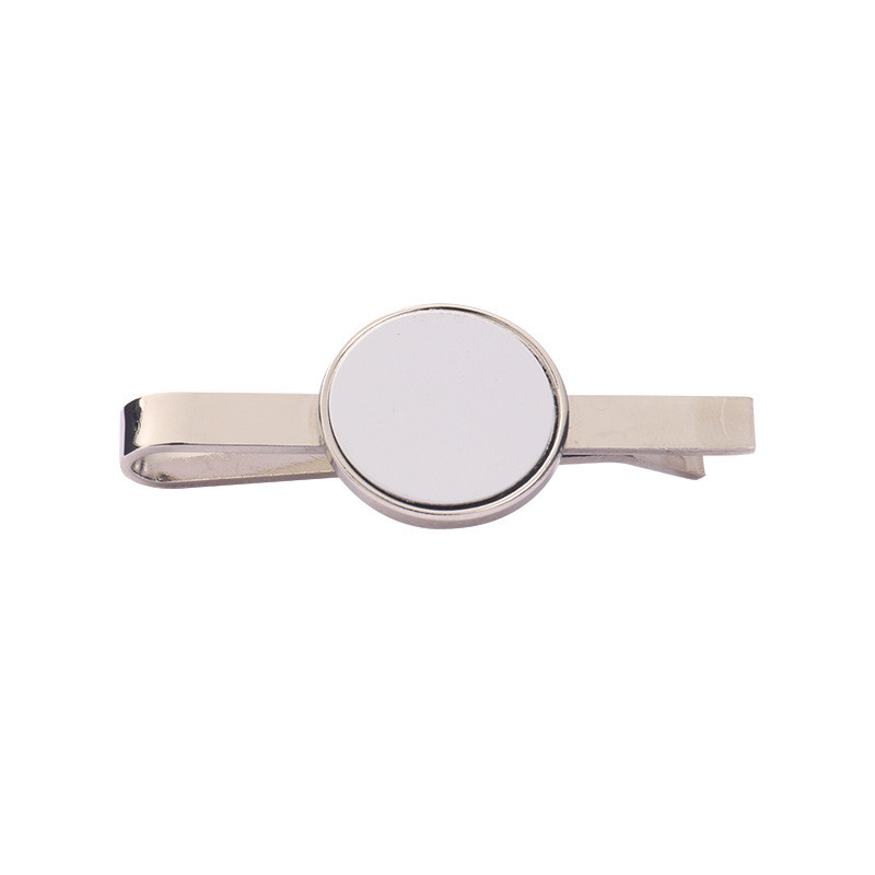 Creative DIY Gift Sublimation Tie Clip Blanks Custom Cufflink Clip For Sublimation Blanks Printing
