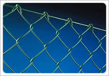 2 " X 2 " Square Woven Vinyl Coated Chain Link Fence