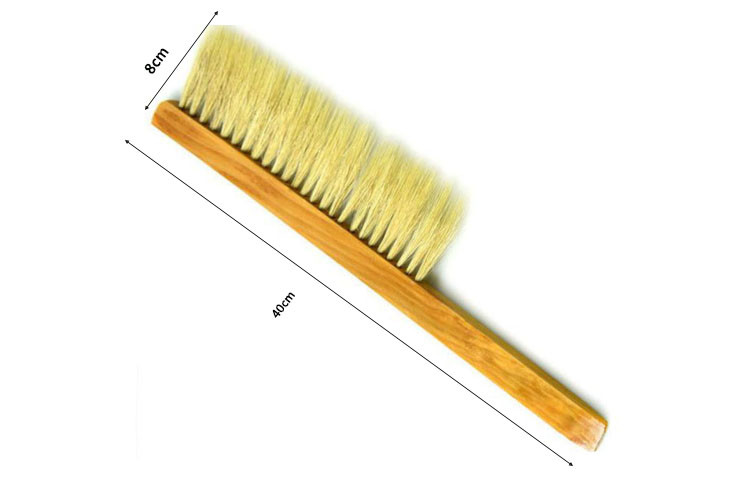 Bee Brush Beekeeping With Wooden Handle Single Row Bristle Tools For Beekeepers