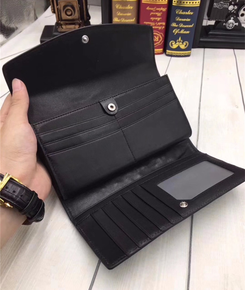 Authentic True Crocodile Skin Women's Long Chic Wallet Female Card Holders Exotic Real Alligator Leather Lady Clutch