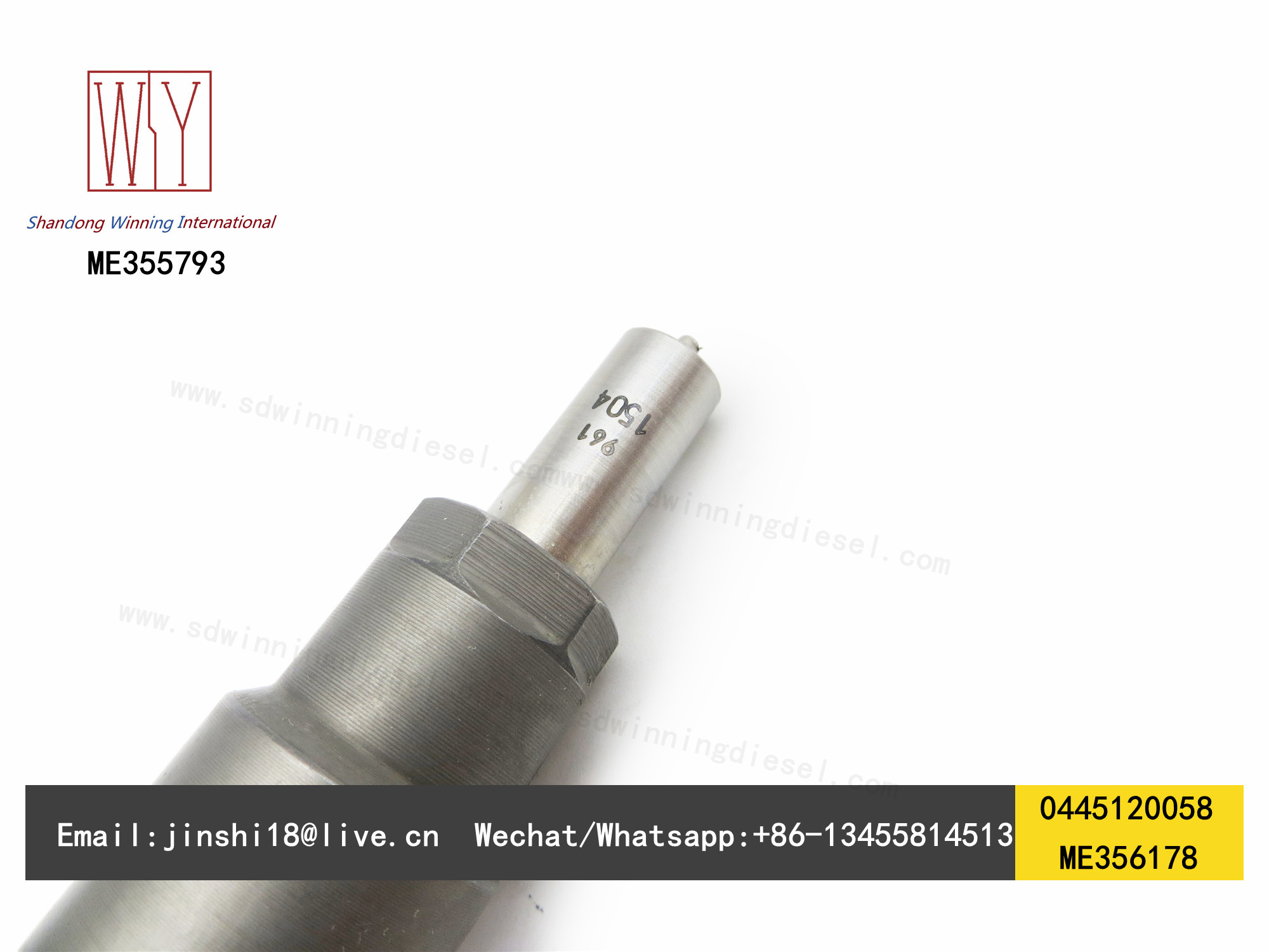 HIGH QUALITY AND BRAND NEW FUEL INJECTOR 0445120058, ME356178, ME355793, ME 356178, ME 355793