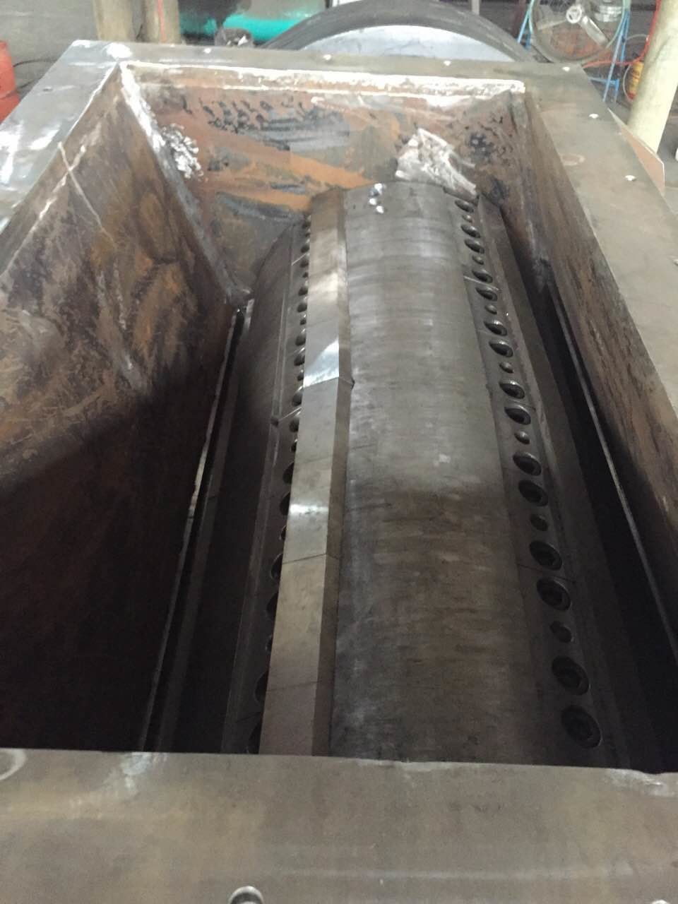 1000kg/h PE Lumps Single Blade Plastic Crusher Machine