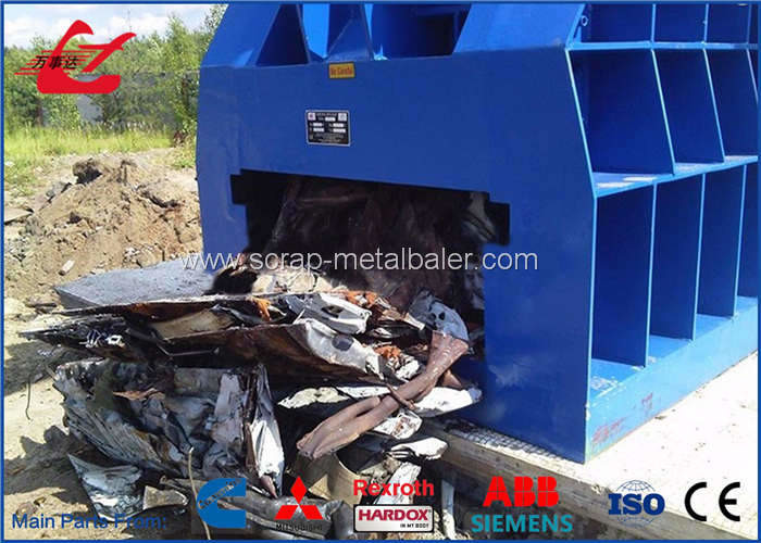 Horizontal Container Scrap Metal Shear for Steel Cutting Recycling Yards