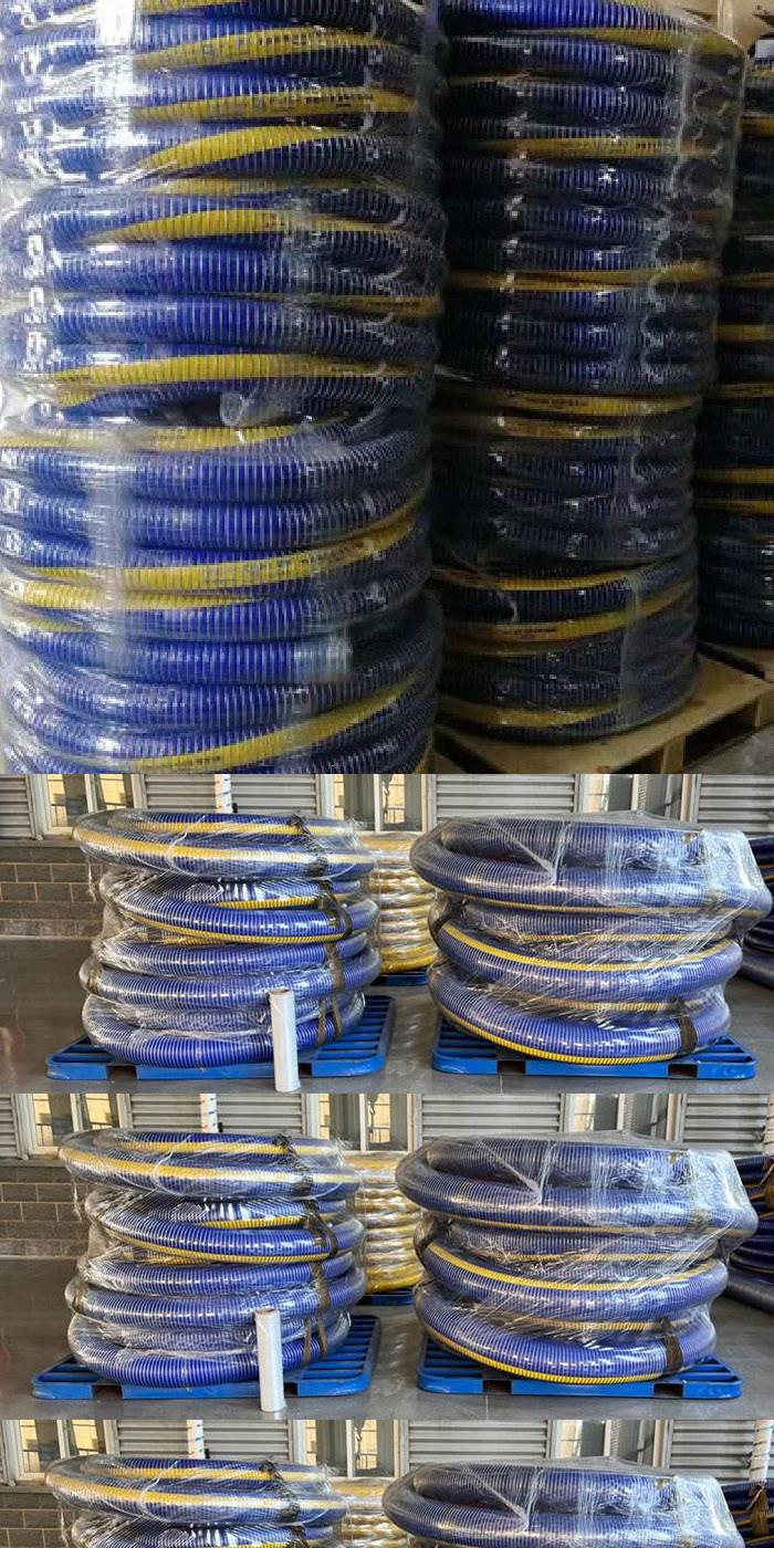 Hydraulic Rubber Flexible Oil Composite Hose Pipe For Water Fuel Truck