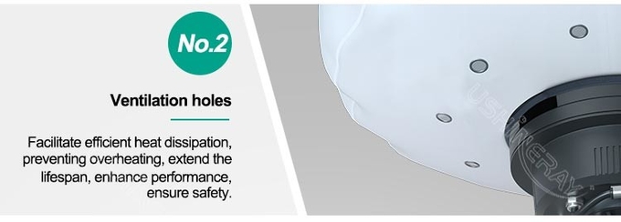 60W LED Balloon Lights 2.05m Waterproof Balloon Lights Stand Mobile Lighting For Campsite