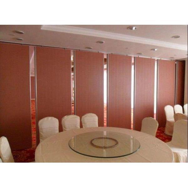 Malaysia Aluminum MDF Wood Soundproof Movable Partition Walls For Restaurant