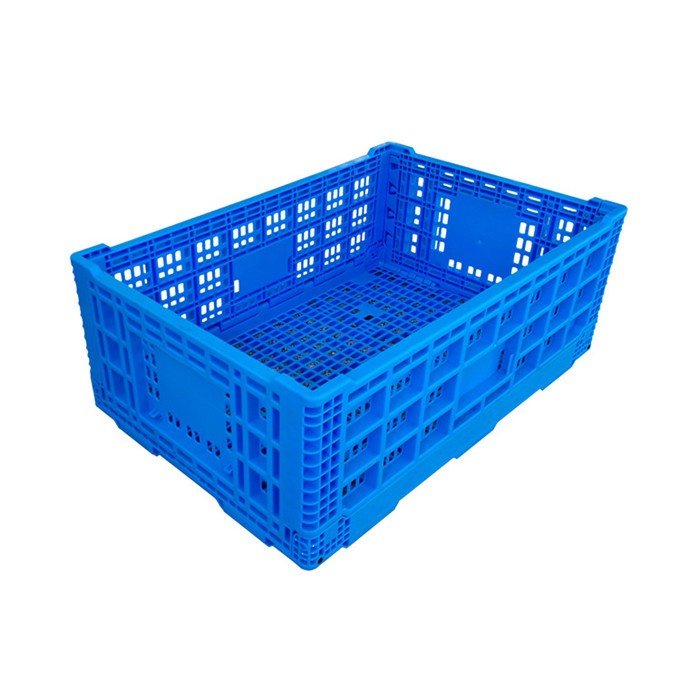 Plastic crates Foldable mesh wall for turnover and storage