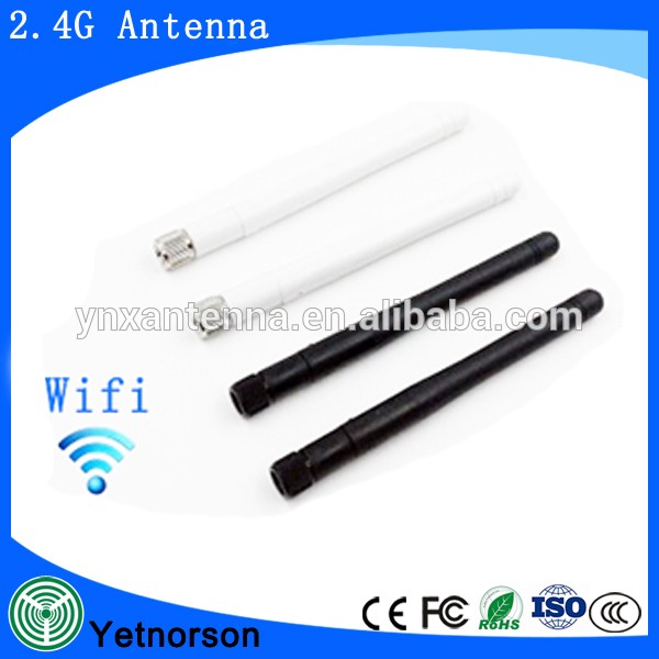 Long Range 2.4G Omni WiFi Antenna 3DBI 2km WiFi Range SMA Male for Wireless Connection