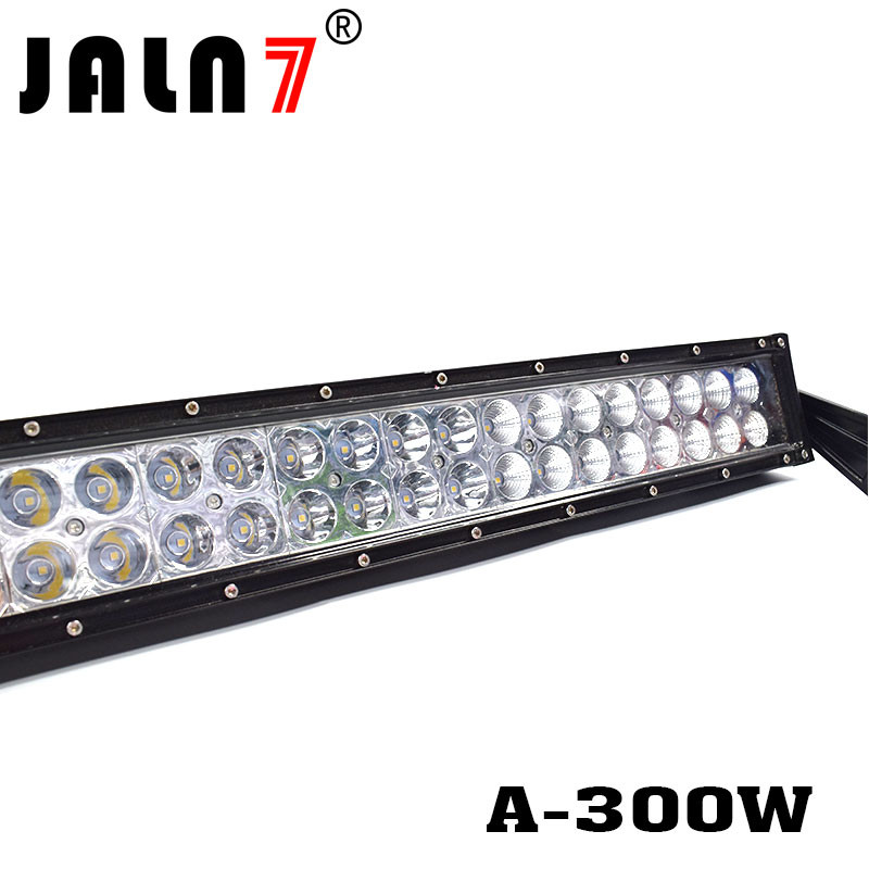 LED Light Bar JALN7 52Inch 300W Spot Flood Combo LED Driving Lamp Super Bright Off Road Lights LED Work Light Boat Jeep