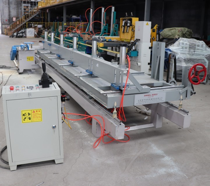 Industrial Diesel Electric Bandsaw Mill Wood Horizontal Mobile Portable With Trailer