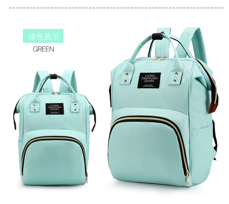 Customize Mommy Nursing Handbags Maternity For Baby Stroller Travel Backpack