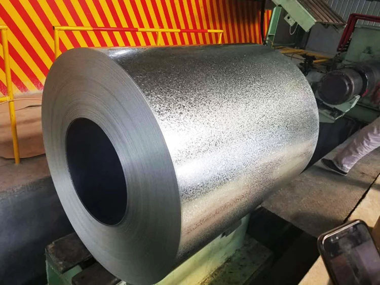 Hot Dipped Galvanized Steel Coils G300 G550 Zinc Coated Steel Coil Z30 Z275g
