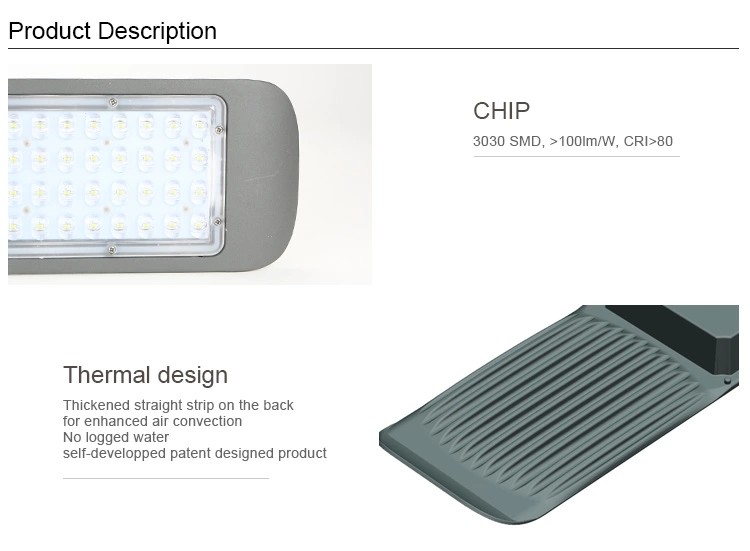 Energy Saving Waterproof LED Street Lights Modular Design Die Casting Aluminum Case