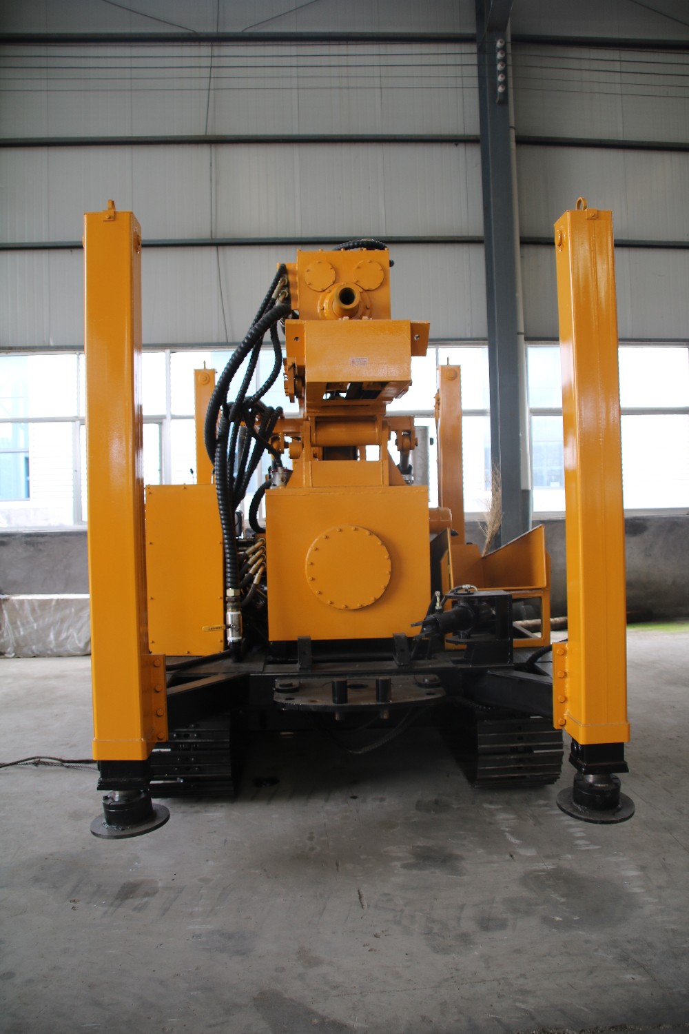 Hudraulic 300m DTH Drilling Rig Machine For Water Well