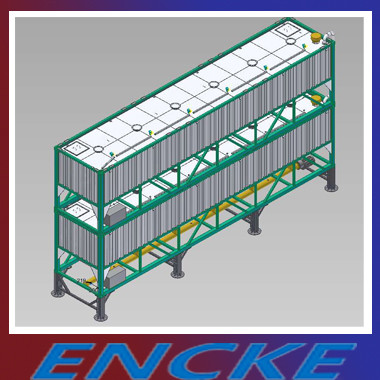 Customized Bulk Cement Storage Silo With Dust Collector And Pressure Relief Valve