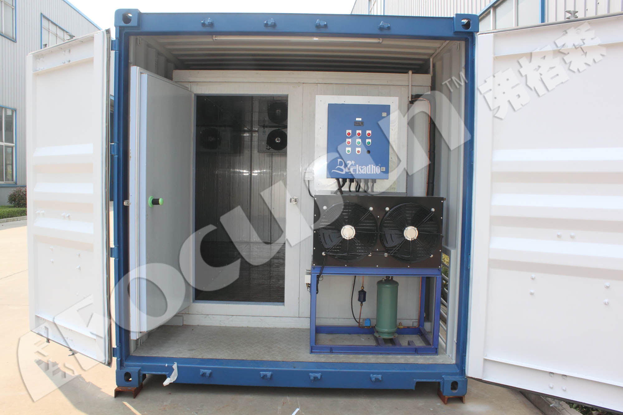 Walk In Cooler Storage Room with 2.2kw.h Cooling Capacity 4ton-10ton at Affordable