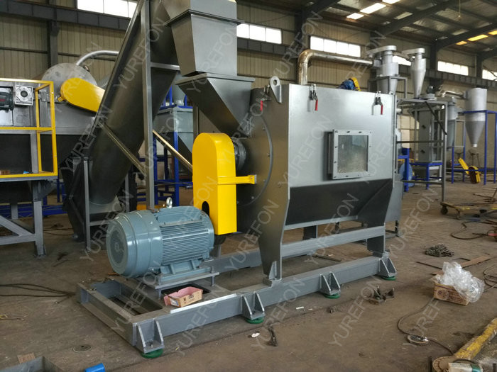 500 Kg / H PE Packing Plastic Film Recycling Machine , PP Agricultural Plastic Sheeting Machine
