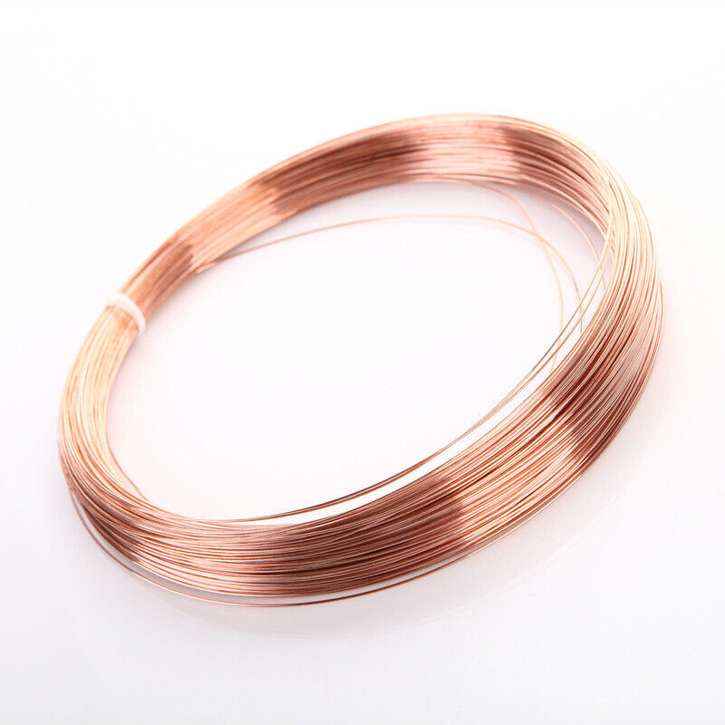 0.01-15mm Single Core High Tensile Strength Copper Wire Round Shape High Elongation