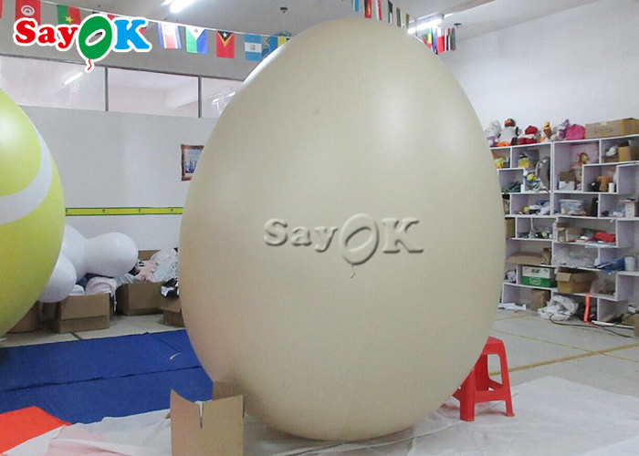 Easter Decoration Custom Inflatable Products Colourful Inflatable Bird Eggs Shape Balloon