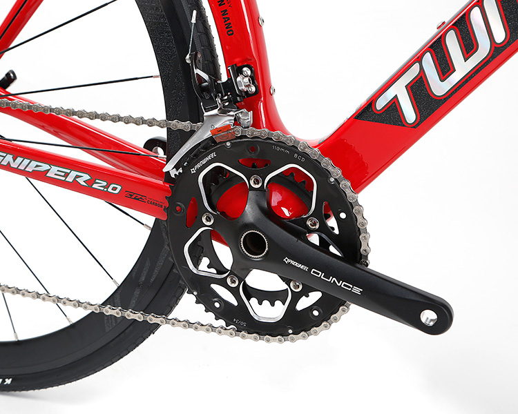 Blue Carbon Fibre Cyclocross Bikes SHlMANO 105 5800 High Configuration