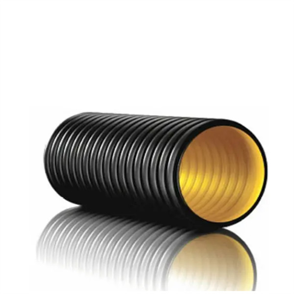 Low density Double Wall Corrugated Pipe Machinery 50-160mm HDPE Pipe Extrusion Machine
