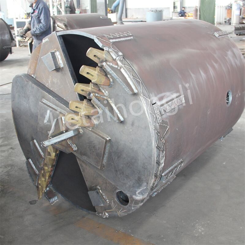 Hydraulic Piling Rig Rock Drilling Bucket Q355C Welding For Soft Layer
