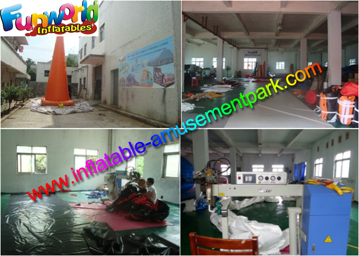 Shipwreck Pirate Outdoor Inflatable Water Slides , Inflatable Water Pool Slides With Tree