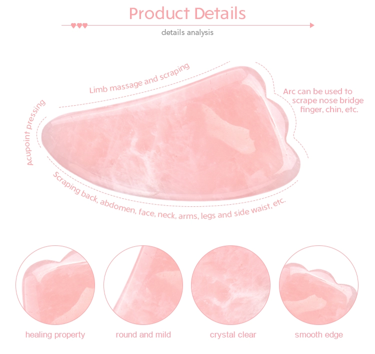 15cm Facial Roller And Gua Sha Set