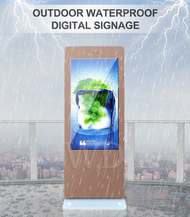 24/7 contant display Professional Outdoor LCD Advertisement Display Easy Update