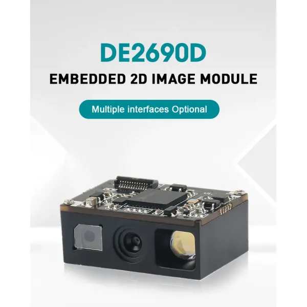 Cost-Effective Embedded 2D CMOS Image Reader Module with Megapixel Camera