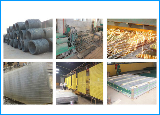 Powder Spray 4mm wire diameter ClearVu 358 mesh fence