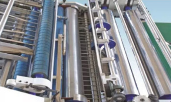 Corrugated Automatic Flute Laminator Machine 5 Ply Paper Plates Making