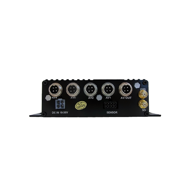 AHD HDD Mobile DVR For Car 4CH With GPS WIFI G-Sensor RS485 RS232 RJ45 1080p Record 256GB X 2 Storage